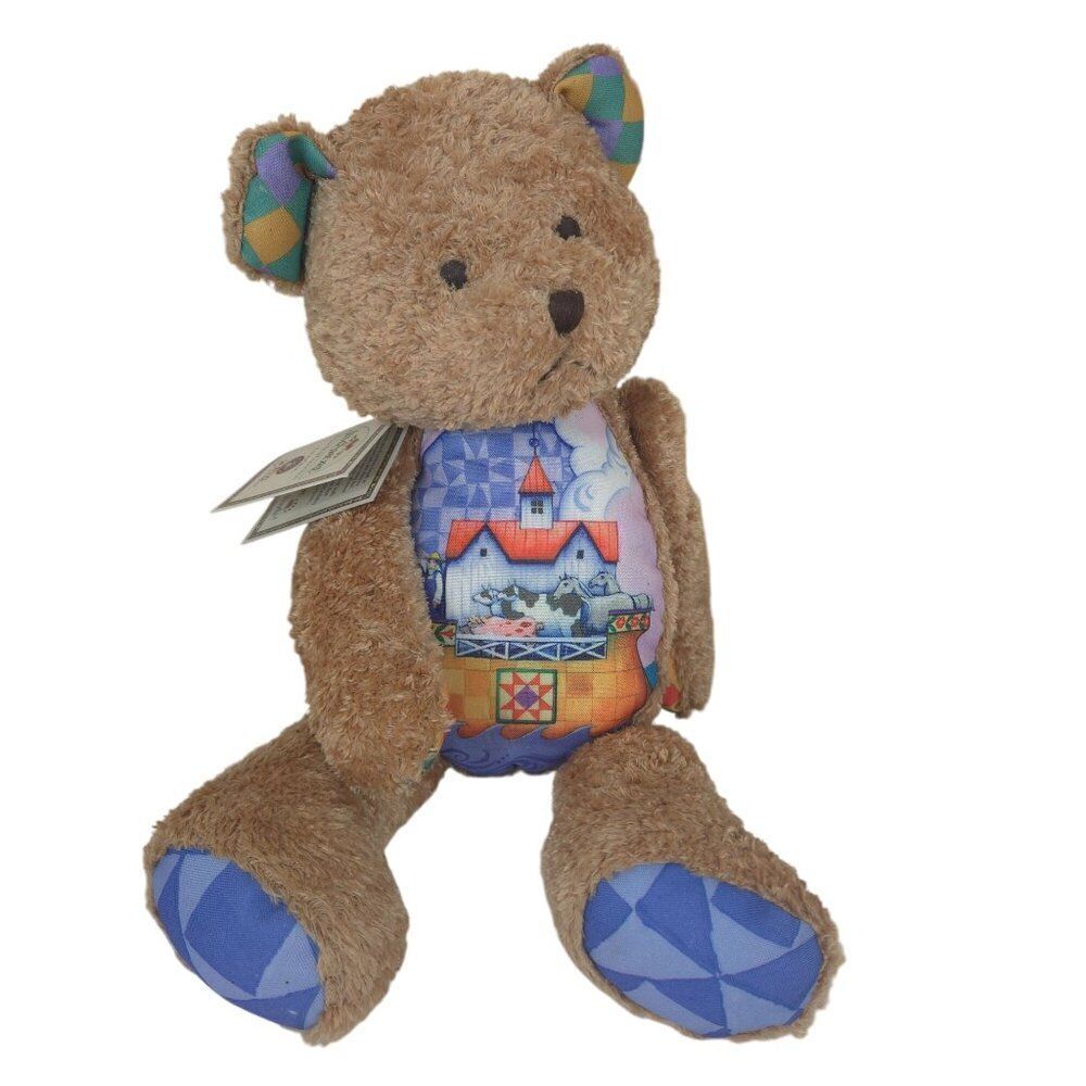 2006 Jim Shore Boyds Teddy Bear Plush 12" Noahs Ark New